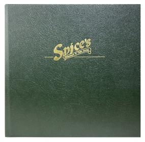 Bonded Leather Menu Covers